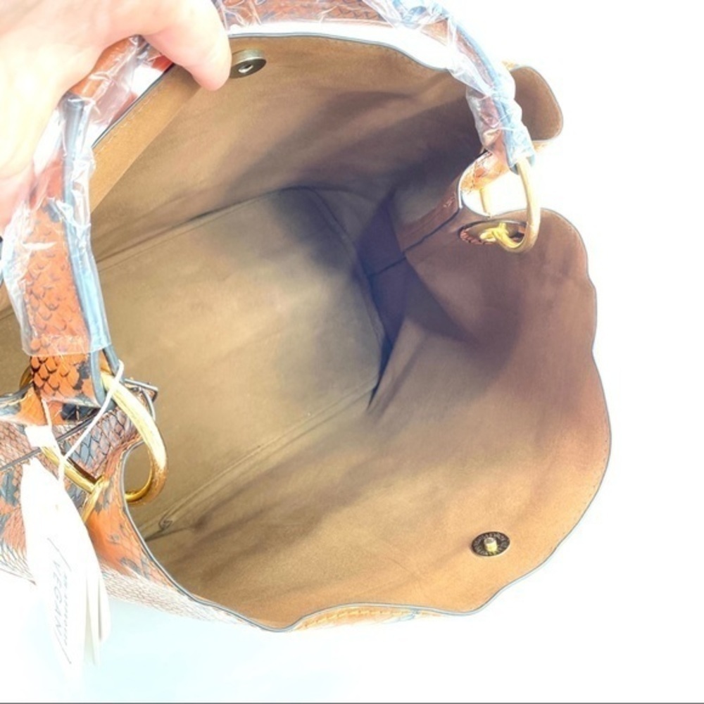 Python Snake Skin 2-in-1 Shoulder Bag - Picture 6 of 11